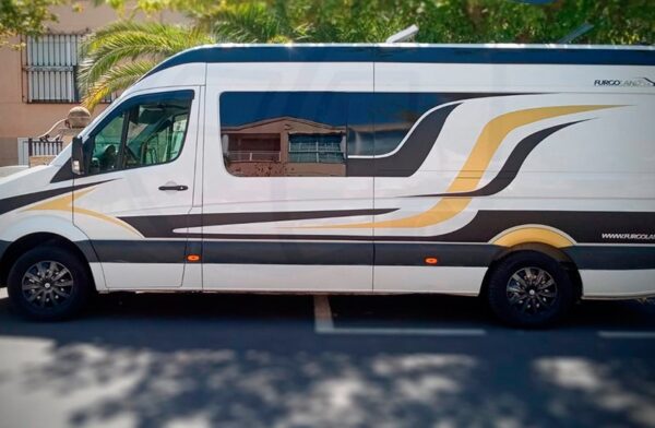 Decoración furgo camper Crafter, Sprinter