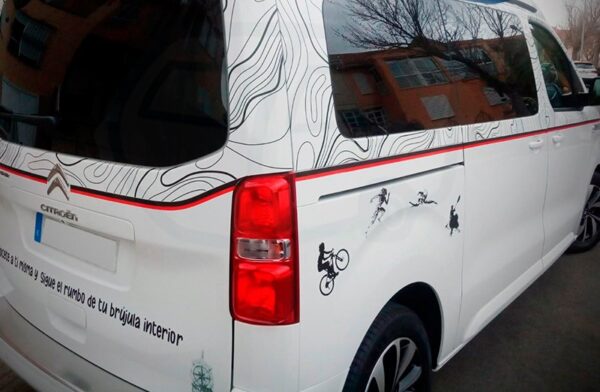 Decoración camper Spacetourer - Jumpy -Traveller - Expert - Proace - Vivaro.