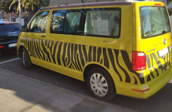 Decoración furgo camper Volkswagen T5