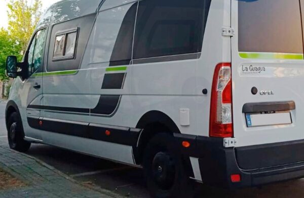 Decoración furgo camper Camper Renault