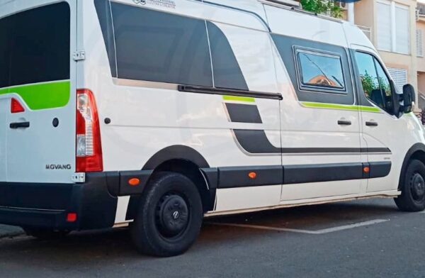 Decoración furgo camper Camper Renault