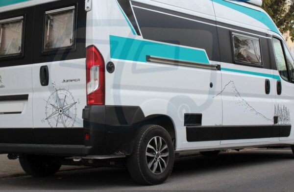 Decoración furgo camper Fiat, Citroën, Peugeot L3h2