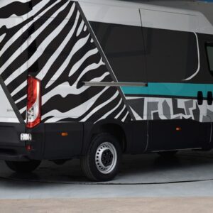 Decoración furgo camper Iveco Daily