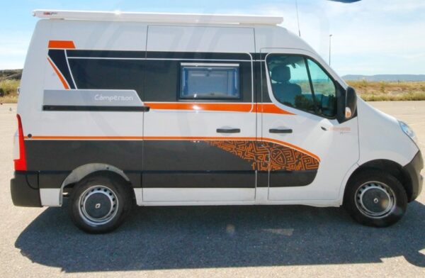 Decoración furgo camper Renault Master l1h2