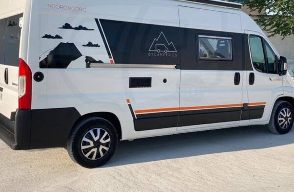 Decoración furgo camper Fiat, Citroën, Peugeot L3h2