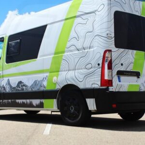 Decoración furgo camper Renault Master l2h2