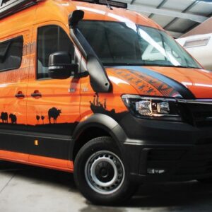 Decoración furgo camper Crafter, MAN TGE