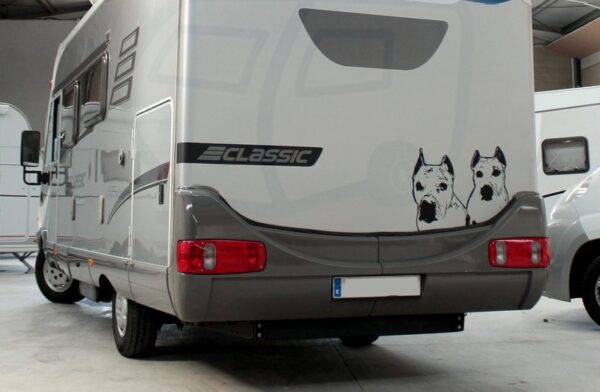 hymer 2 Vinilos autocaravana Hymer B Classic