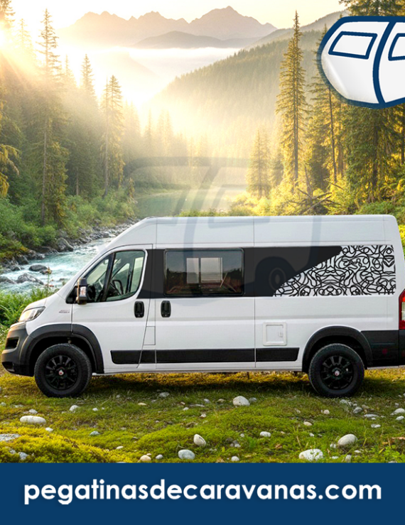 Vinilo personalizado furgo camper
