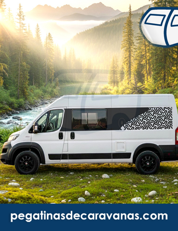 Vinilo personalizado furgo camper