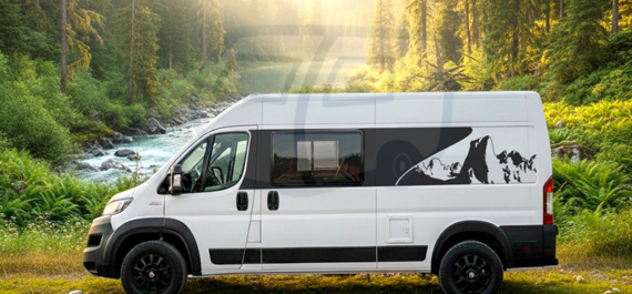 Vinilo personalizado furgo camper