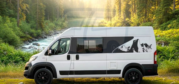 Vinilo personalizado furgo camper