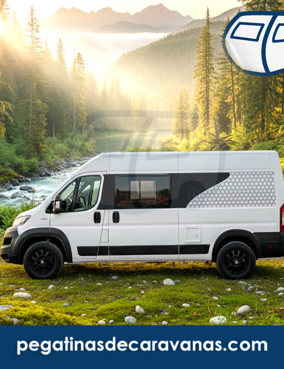 Vinilo personalizado furgo camper