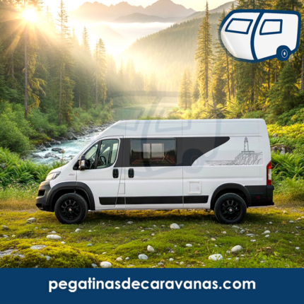 Vinilo personalizado furgo camper